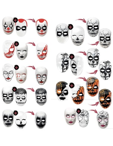 2 face masks to be superimposed on CAR00167 Carnival Toys | Futurartshop.com