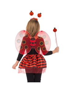 Set Coccinella gonna ali cerchietto e bacchetta CAR06439 Carnival Toys | Futurartshop.com 2