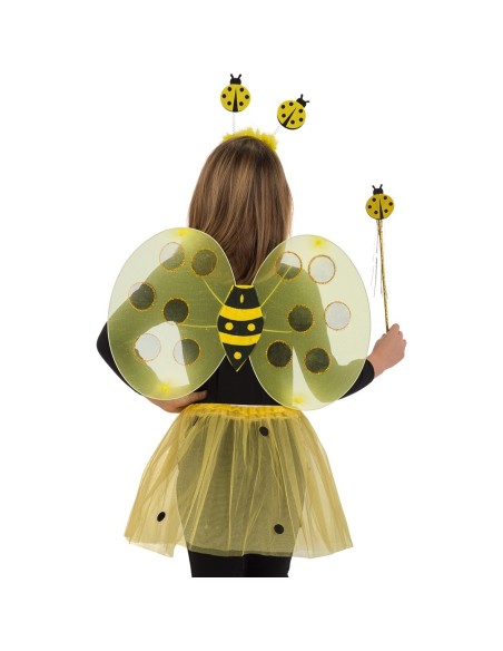 Set Bee Skirt wings headband and wand CAR06444 Carnival Toys | Futurartshop.com