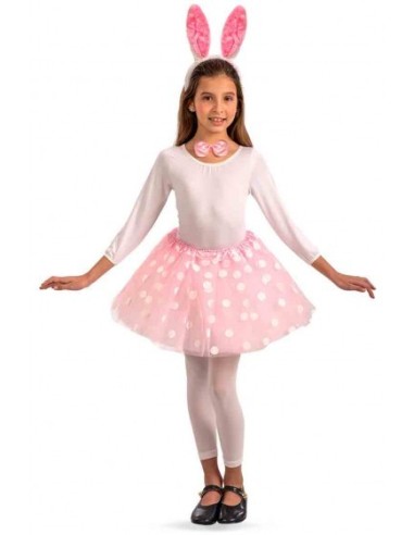 Set Bunny skirt and bow headband CAR03504 Carnival Toys | Futurartshop.com