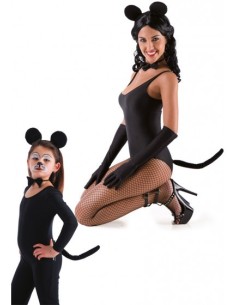 Set Topolina cerchietto coda e papillon CAR5165 Carnival Toys | Futurartshop.com
