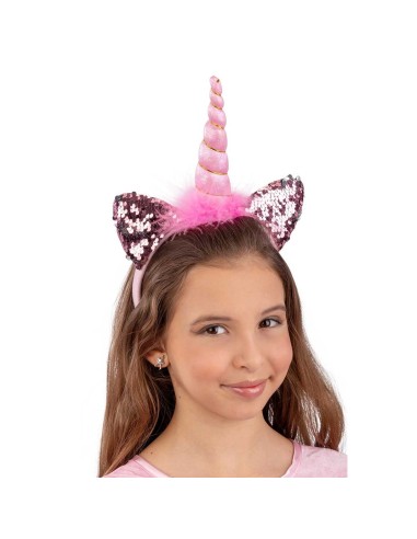 Cerchietto Unicorno con Paillettes reversibile CAR00414 Carnival Toys | Futurartshop.com
