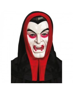 Mask vampire with white cap CAR1049 Carnival Toys | Futurartshop.com