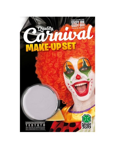 Vasetto fondotinta bianco 10 Grammi CAR09418 Carnival Toys | Futurartshop.com