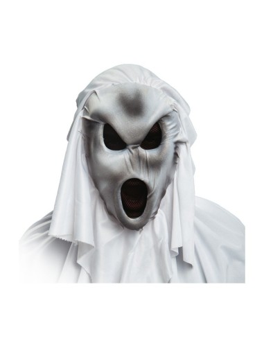 Maschera fantasma con cappuccio CAR1056 Carnival Toys | Futurartshop.com
