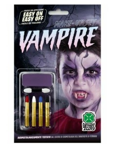 Fondotinta viola con 4 matite colorate CAR09436 Carnival Toys | Futurartshop.com
