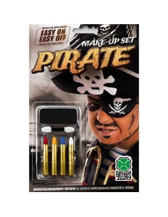 Fondotinta nero con 4 matite colorate CAR09431 Carnival Toys | Futurartshop.com