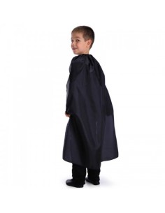 Mantello nero in taffetà CAR22805 Carnival Toys | Futurartshop.com