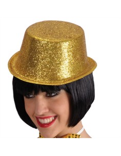 Cylinder with gold glitter in the plastic CAR5506 Carnival Toys | Futurartshop.com