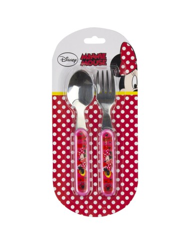 Minnie Cutlery Set in stainless steel 4MDS-LR0198 Coriex | Futurartshop.com