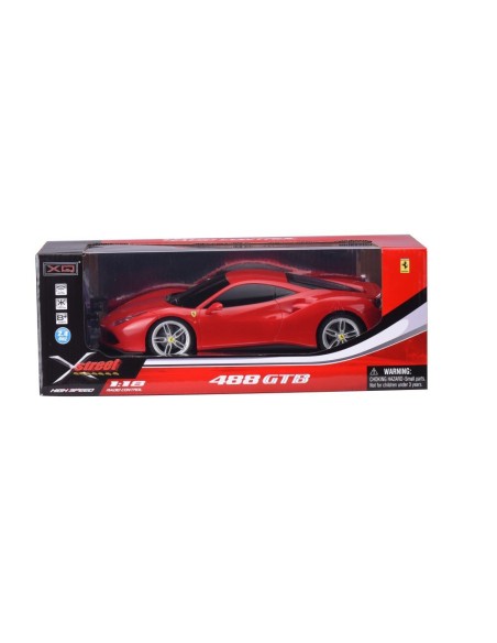 Auto Ferrari 488 GTB radiocomandata scala 1:18 TOY3709 Prismalia | Futurartshop.com