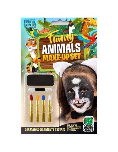 Foundation black white with 4 pencils CAR09441 Carnival Toys | Futurartshop.com
