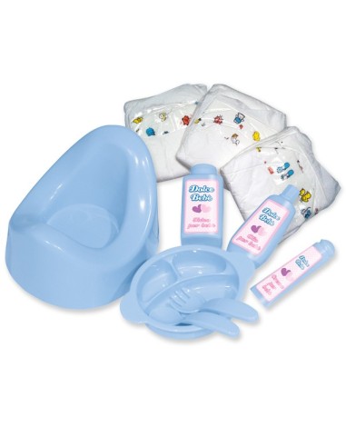Love bebè - Set bagnetto e pappa GIORDF50315 Giochi Preziosi | Futurartshop.com