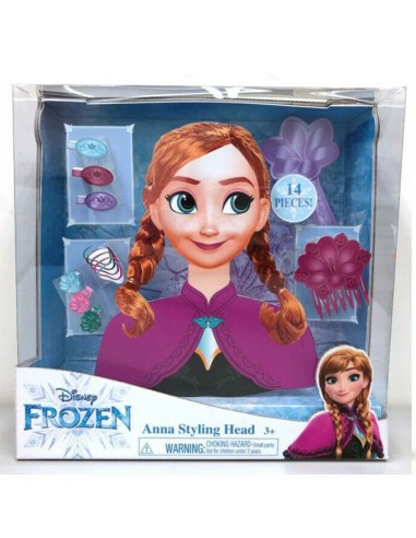 Frozen - Head Anna Styling head GRAFRN41001 Grandi giochi | Futurartshop.com