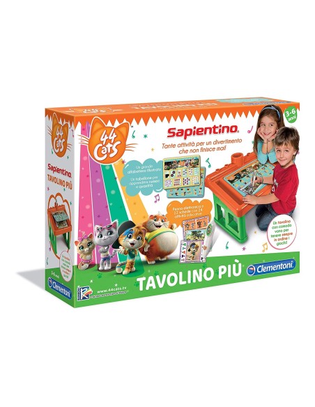 Sapientino 44 Gatti Tavolino più CLE16194 Clementoni | Futurartshop.com