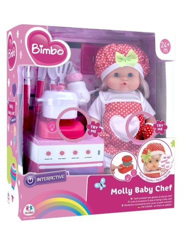 Doll Molly Baby Chef GLO39457 Globo | Futurartshop.com