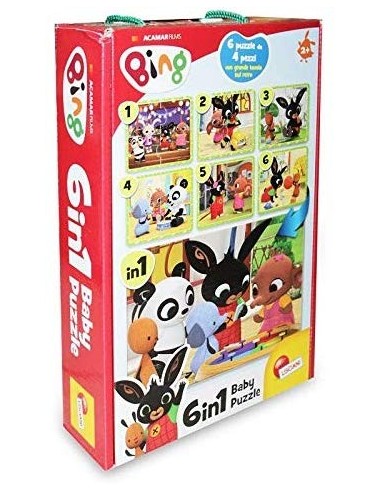 Bing - 6 in 1 Baby Puzzle LIS77922 Lisciani | Futurartshop.com