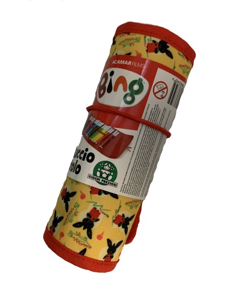 Bing astuccio rotolo con 18 pennarelli GIOBNF05000 Giochi Preziosi | Futurartshop.com