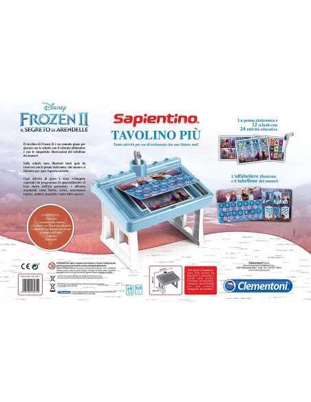 Sapientino - Frozen 2 Tavolino più CLE16231 Clementoni | Futurartshop.com