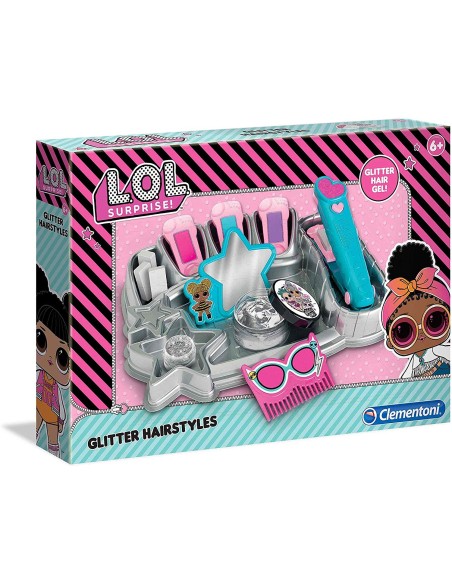 LoL Surprise - kit Gglitter HairStyles CLE18547 Clementoni | Futurartshop.com