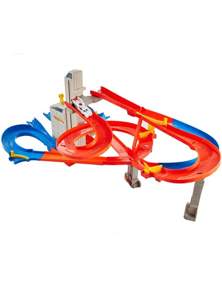Hot Wheels City Highway multi levels GIOFXN21 Mattel | Futurartshop.com