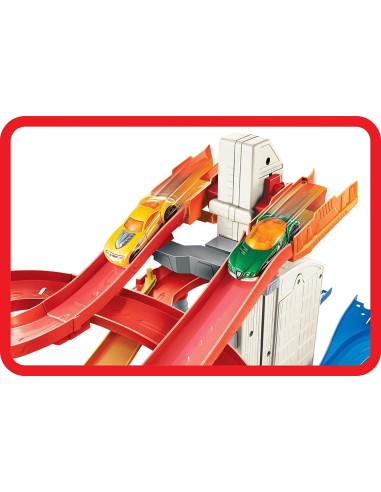 Hot Wheels City Highway multi levels GIOFXN21 Mattel | Futurartshop.com