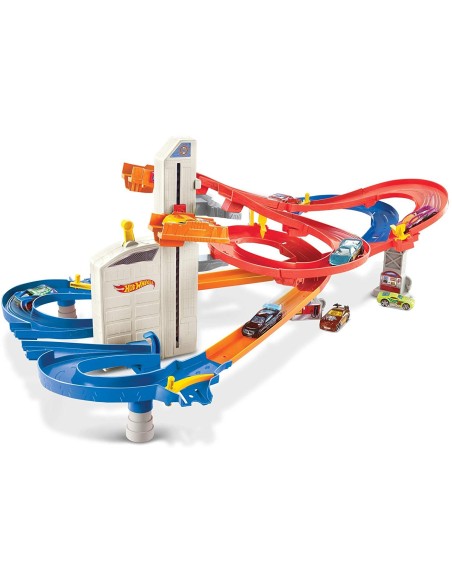 Hot Wheels City Highway multi levels GIOFXN21 Mattel | Futurartshop.com