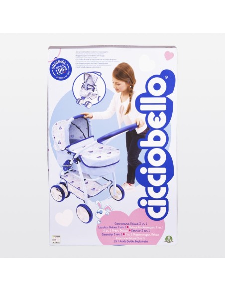 Cicciobello Wheelchair Deluxe 2-in-1 GIOCCB58000 Giochi Preziosi | Futurartshop.com