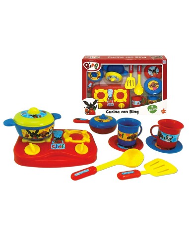 Bing - Fornello con 11 accessori TOY96003 Toys Garden | Futurartshop.com