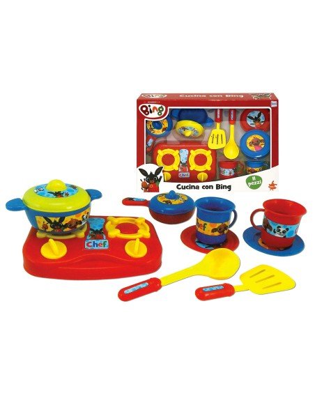 Bing - Stove with 11 accessories TOY96003 Toys Garden | Futurartshop.com