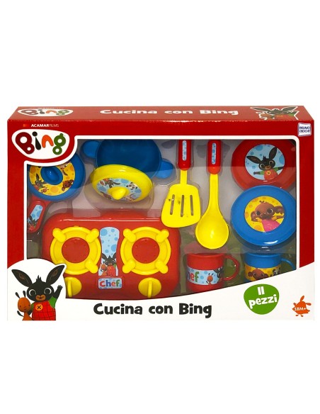 Bing - Fornello con 11 accessori TOY96003 Toys Garden | Futurartshop.com