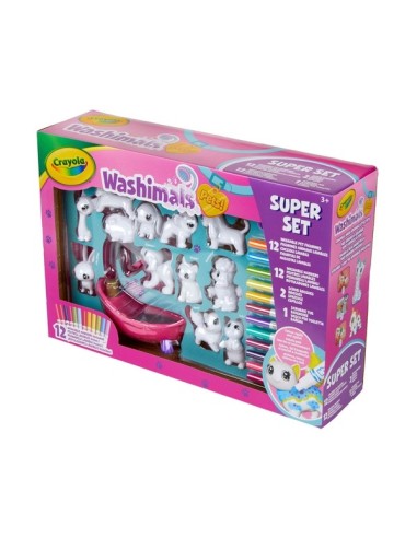 Washimals - Pets Super Set 12 puppies CRA74-7321 Crayola | Futurartshop.com