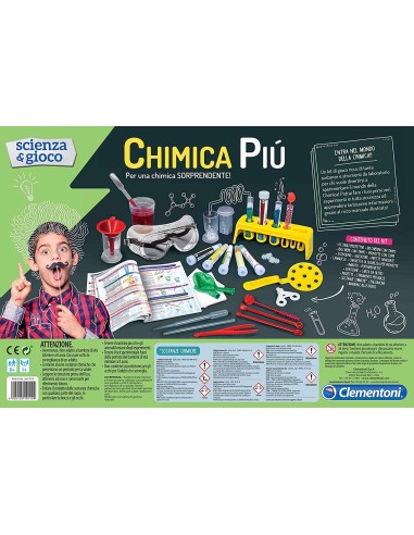 Scienza e Gioco Chimica più CLE19110 Clementoni | Futurartshop.com