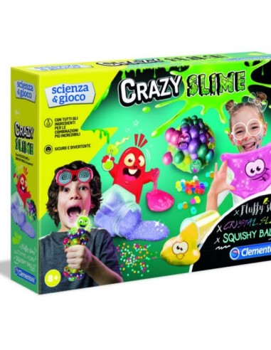 Science and Game Crazy Slime CLE19134 Clementoni | Futurartshop.com