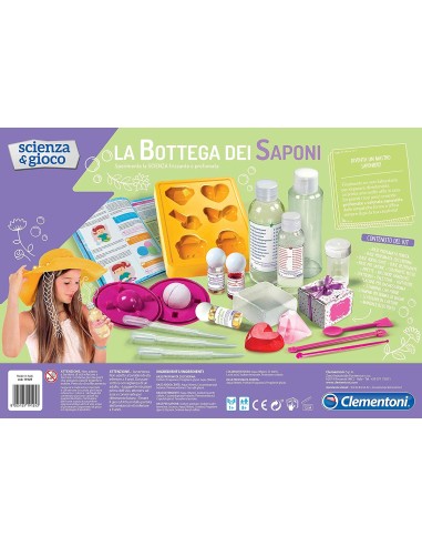 Science and game shop soaps CLE19125 Clementoni | Futurartshop.com