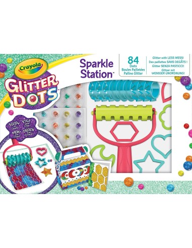 The Glitter Dots Sparkle Station CRA04-0804 Crayola | Futurartshop.com