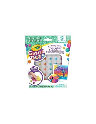 Glitter Dots Refill-Tropical Colors CRA04-0806 Crayola | Futurartshop.com