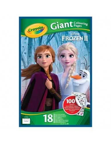 Frozen 2 - Álbum maxi con pegatinas y dibujos para colorear Crayola...
