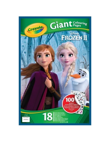 Frozen 2 - Album maxi with stickers and coloring pages CRA04-0632 Crayola | Futurartshop.com