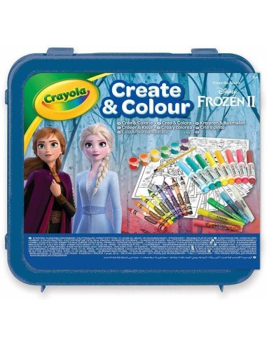 Frozen 2 - Case create and color CRA04-0634 Crayola | Futurartshop.com