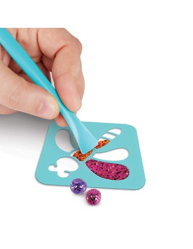 Glitter Dots Kit Stencil stickers CRA04-0802 Crayola | Futurartshop.com