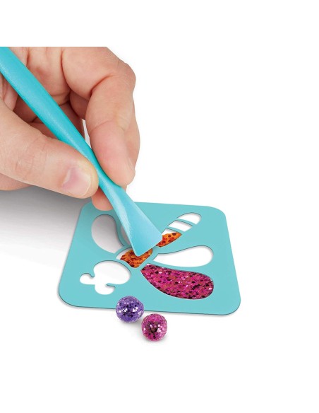Glitter Dots Kit Stencil stickers CRA04-0802 Crayola | Futurartshop.com