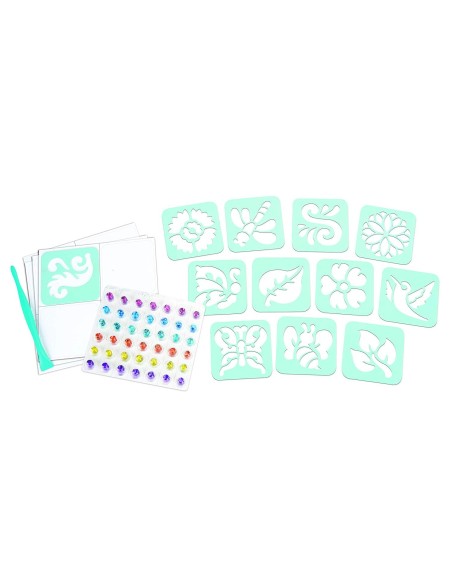 Glitter Dots Kit Stencil adesivi CRA04-0802 Crayola | Futurartshop.com