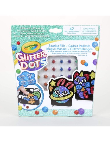 Glitter Dots Set Magici mosaici CRA04-0801 Crayola | Futurartshop.com