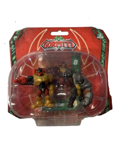 Gormiti - Confezione 2 personaggi Nukleor e Ultra Karak GIOGRE26110-1 Giochi Preziosi | Futurartshop.com