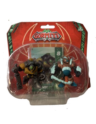Gormiti - Confezione 2 personaggi Motak e Ultra Hydros GIOGRE26110-4 Giochi Preziosi | Futurartshop.com