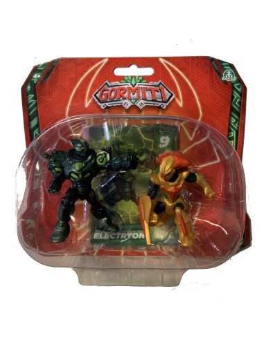 Gormiti - the Pack 2 characters Lord Electryon and Ultra koga GIOGRE26110-5 Giochi Preziosi | Futurartshop.com