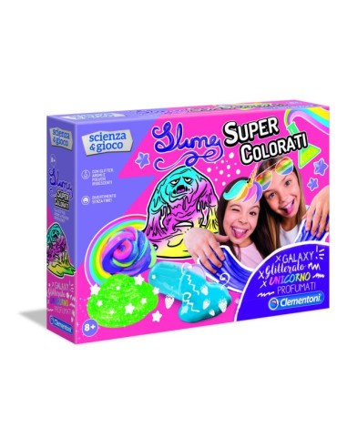 Scienza e Gioco Slime Super Colorati CLE19133 Clementoni | Futurartshop.com