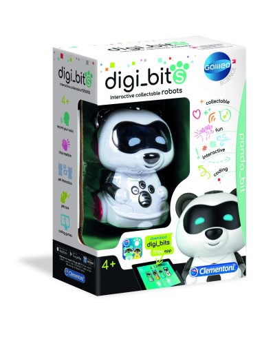 Pet-Bits Robot Panda interattivo CLE12098 Clementoni | Futurartshop.com