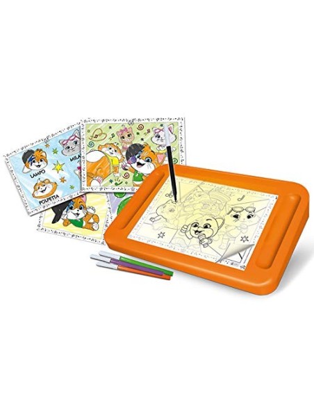 44 Gatti - Tavola illuminata Canta e Disegna LIS76642 Lisciani | Futurartshop.com
